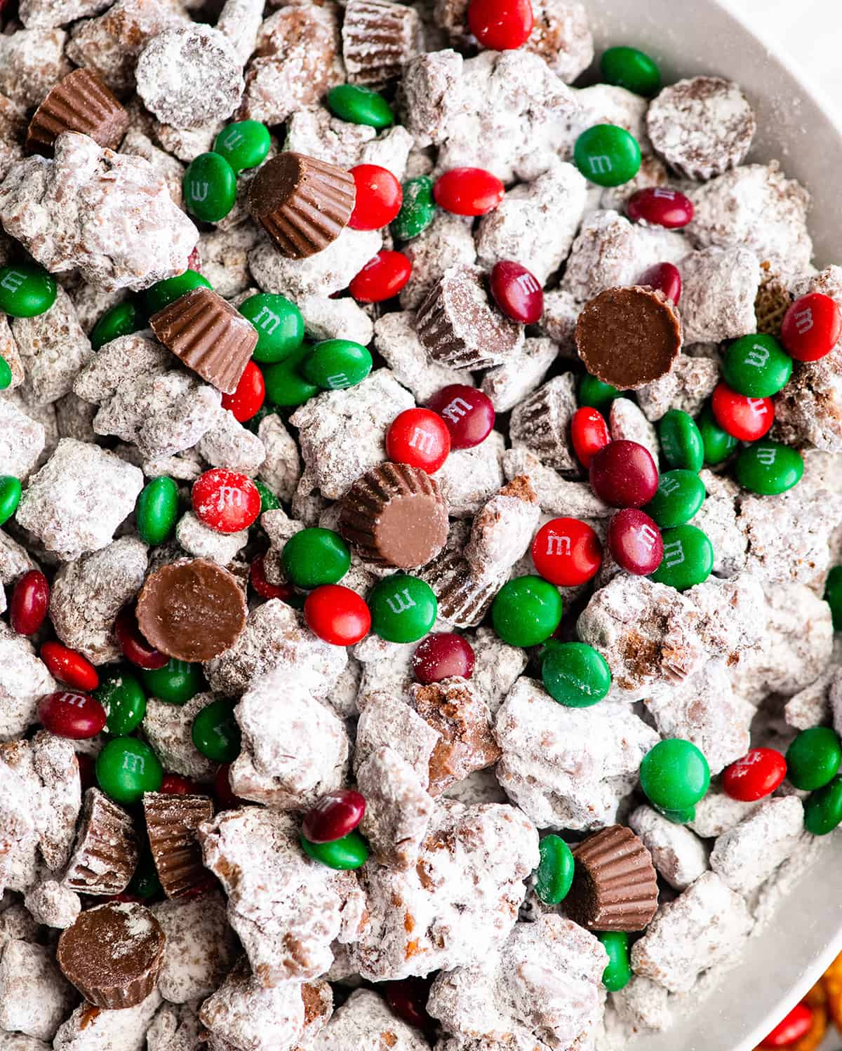 Reindeer Chow (also known as Puppy Chow  or Snowman Poop)